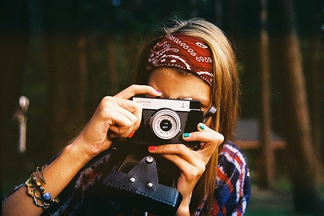 Fotografka, příroda